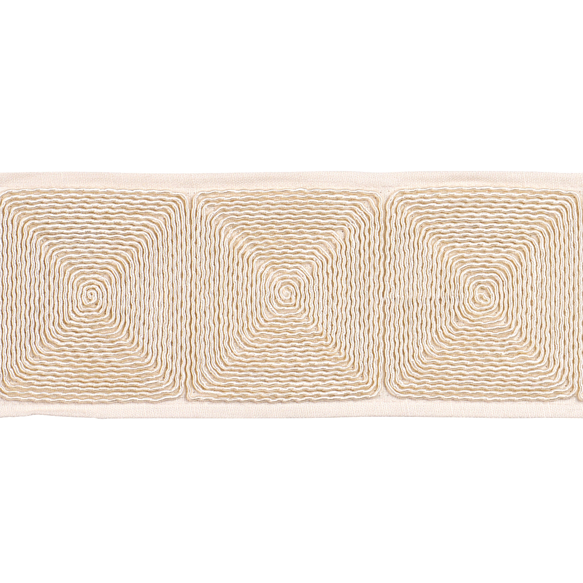 NAUTILINA EMBROIDERED TAPE | Ivory