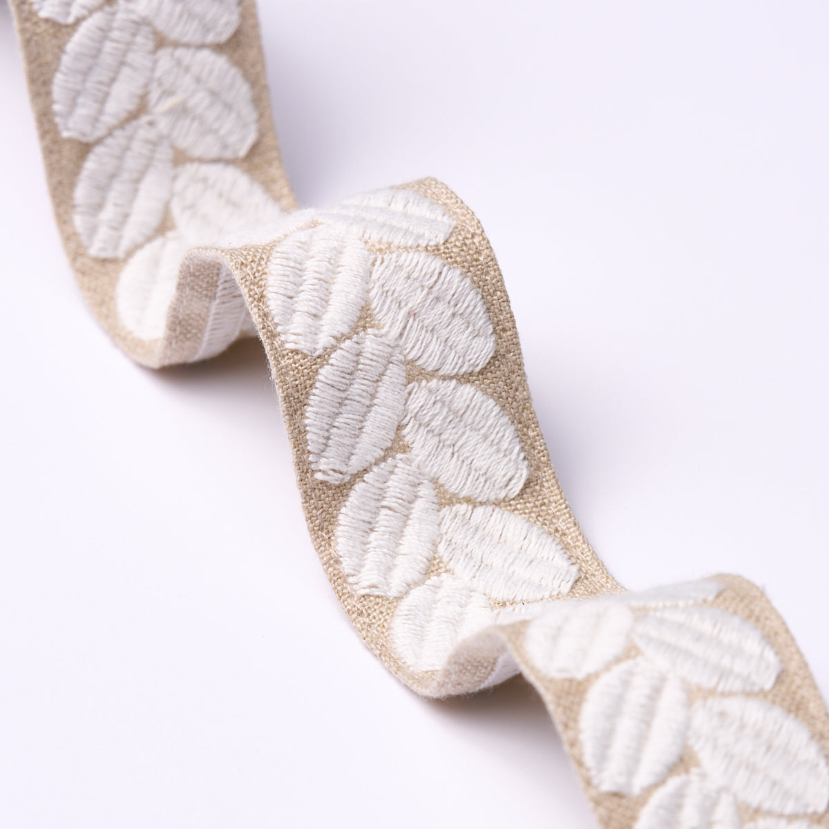 BERKELEY TAPE NARROW | Ivory On Natural