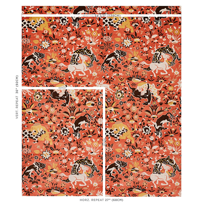 SAINT AMBROSE VELVET | Coral