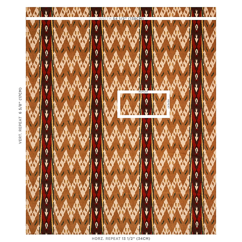 SAMAR IKAT VELVET | Gold