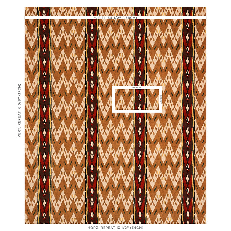 SAMAR IKAT VELVET | GOLD