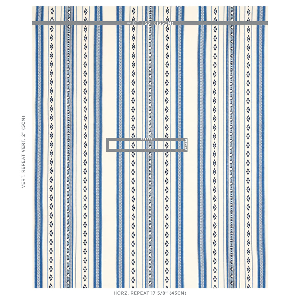 DAKOTA STRIPE | Blue