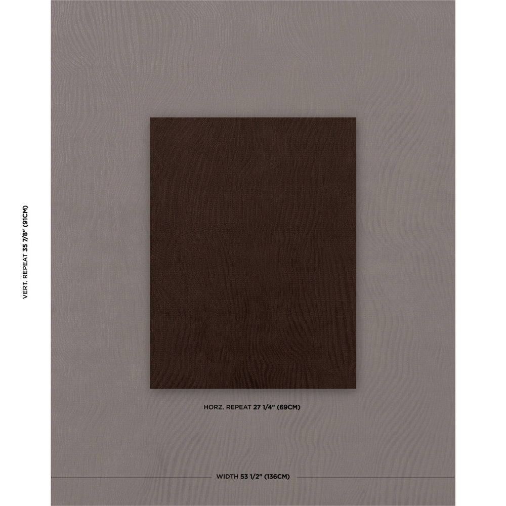 GUNTA CUT VELVET | Espresso