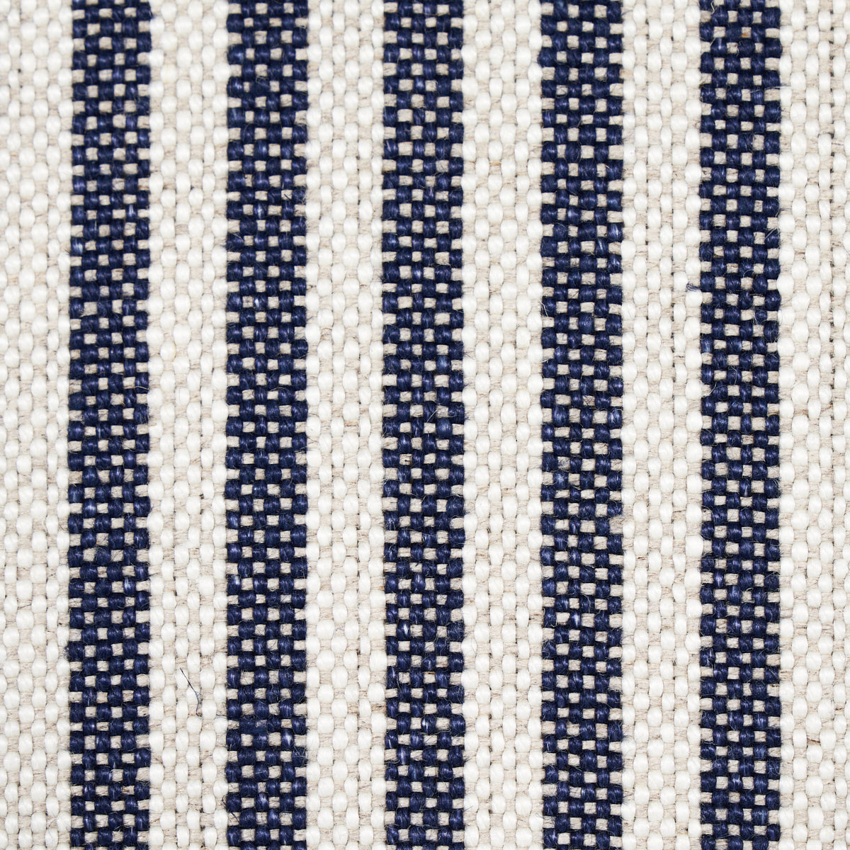 LILLY STRIPE HIGH PERFORMANCE LINEN | NAVY & IVORY