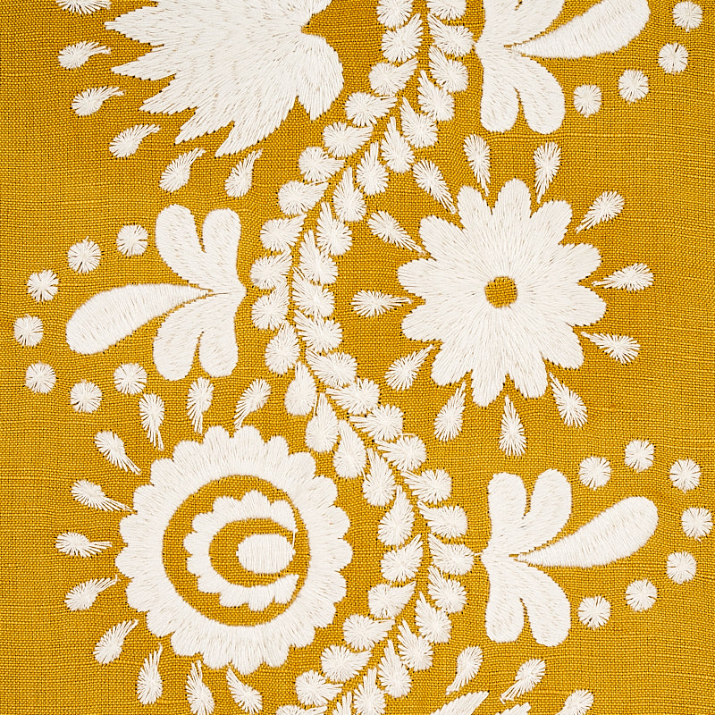 THEODORA EMBROIDERY | SAFFRON