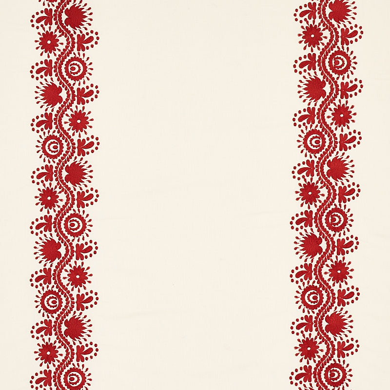 THEODORA EMBROIDERY | Red