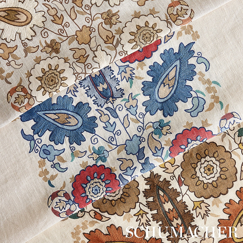 ANATOLIA EMBROIDERY | BLUE & RED