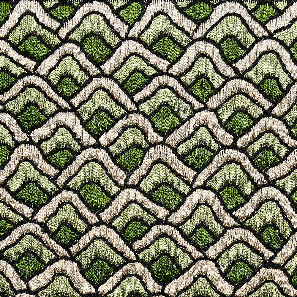 SUNRISE EMBROIDERY TAPE | Emerald