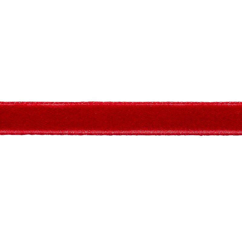 VELVET TAPE NARROW | CRIMSON