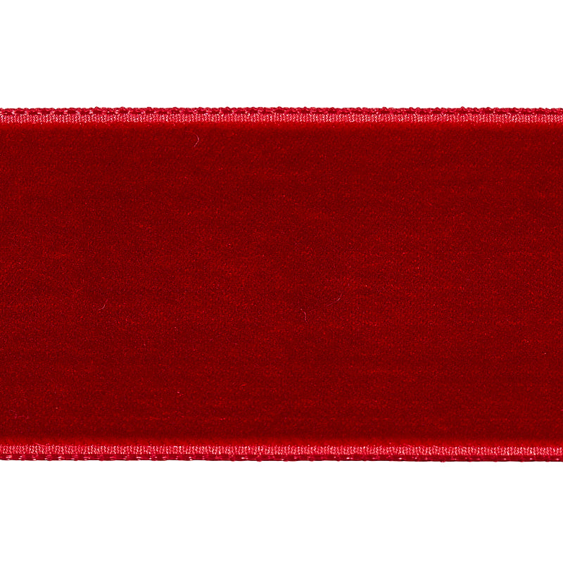 VELVET TAPE WIDE | Crimson
