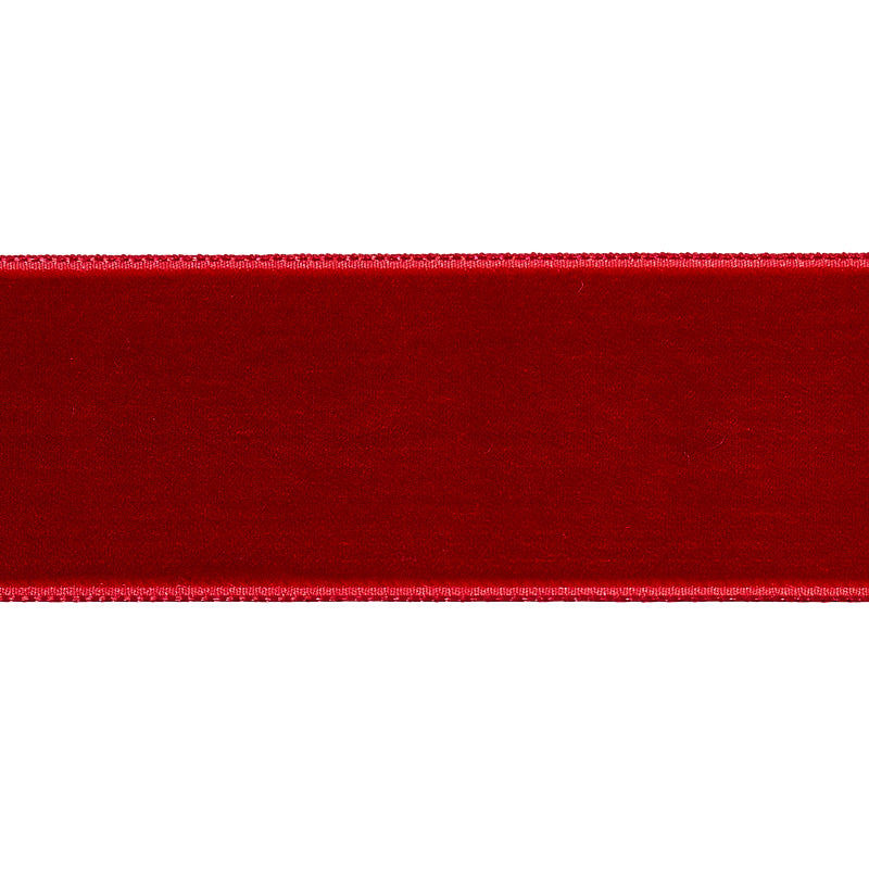 VELVET TAPE WIDE | Crimson