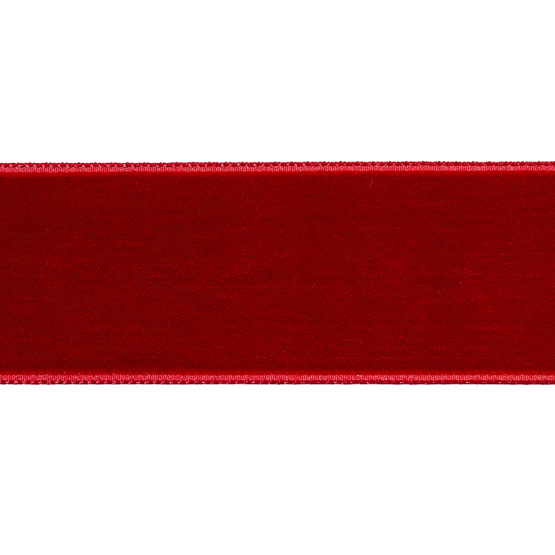 VELVET TAPE WIDE | CRIMSON