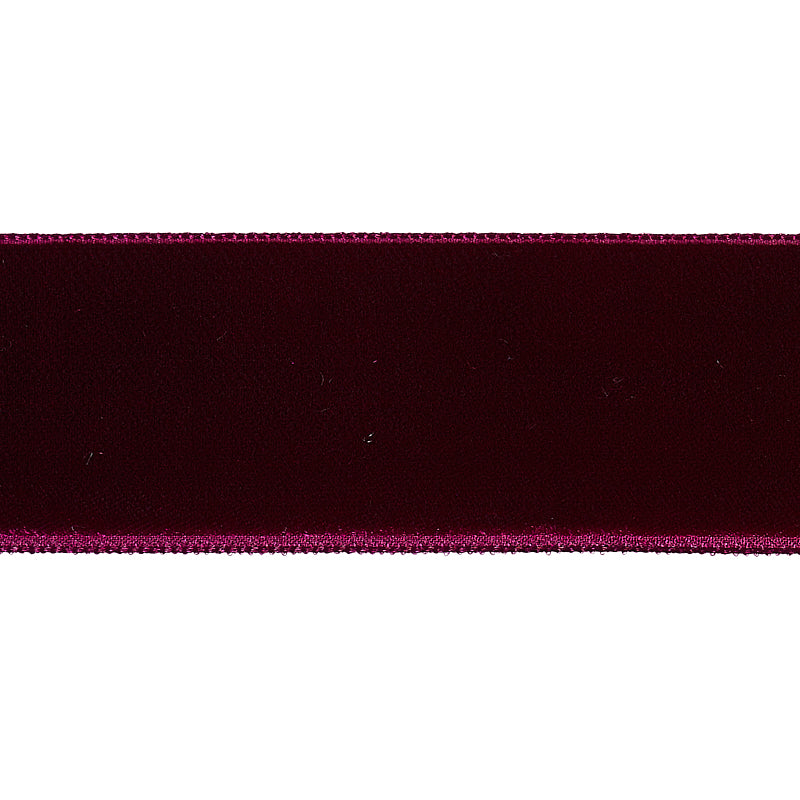 VELVET TAPE WIDE | Aubergine