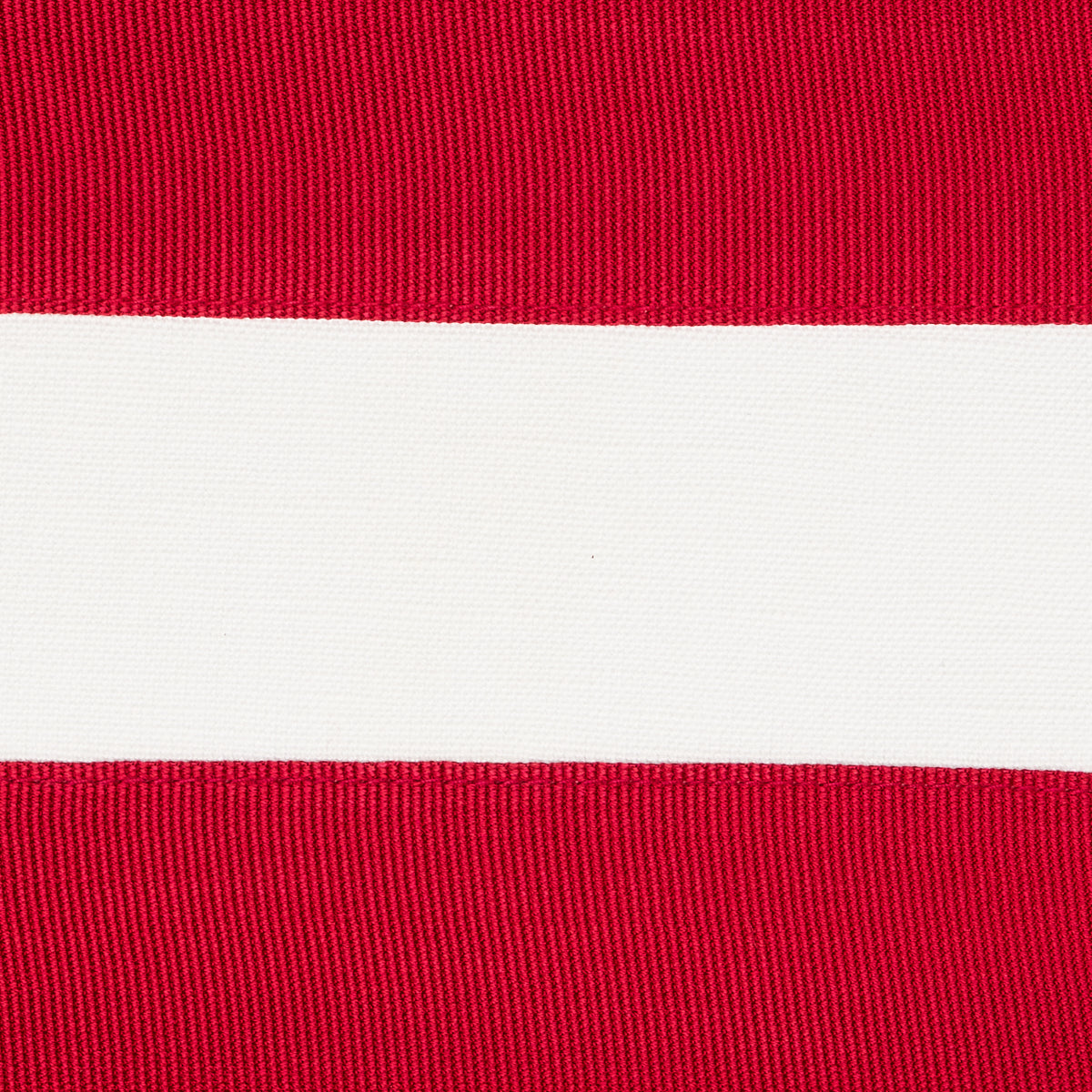 RIBBON APPLIQUÉ PANEL | Red On Ivory