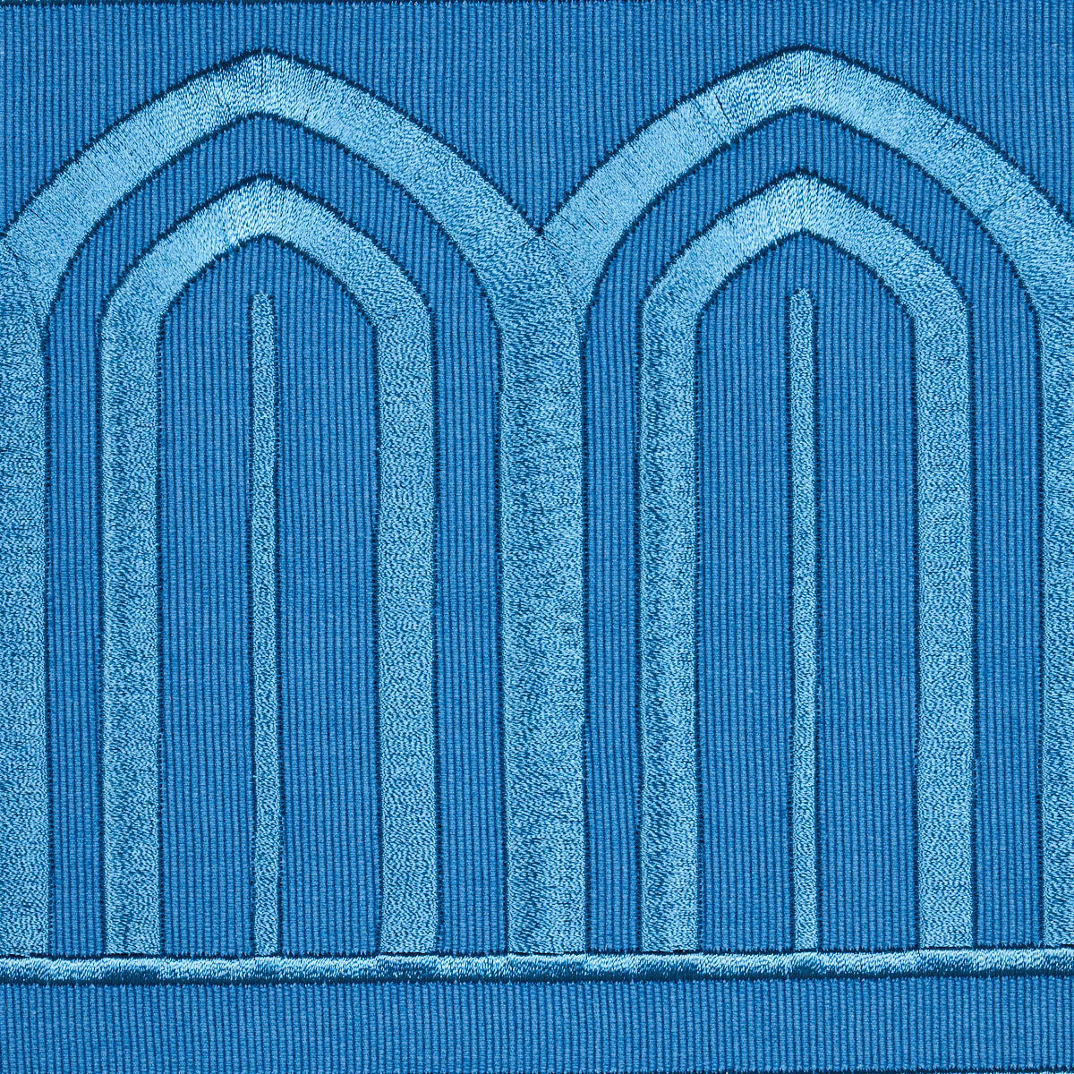 ARCHES EMBROIDERED TAPE WIDE | Teal