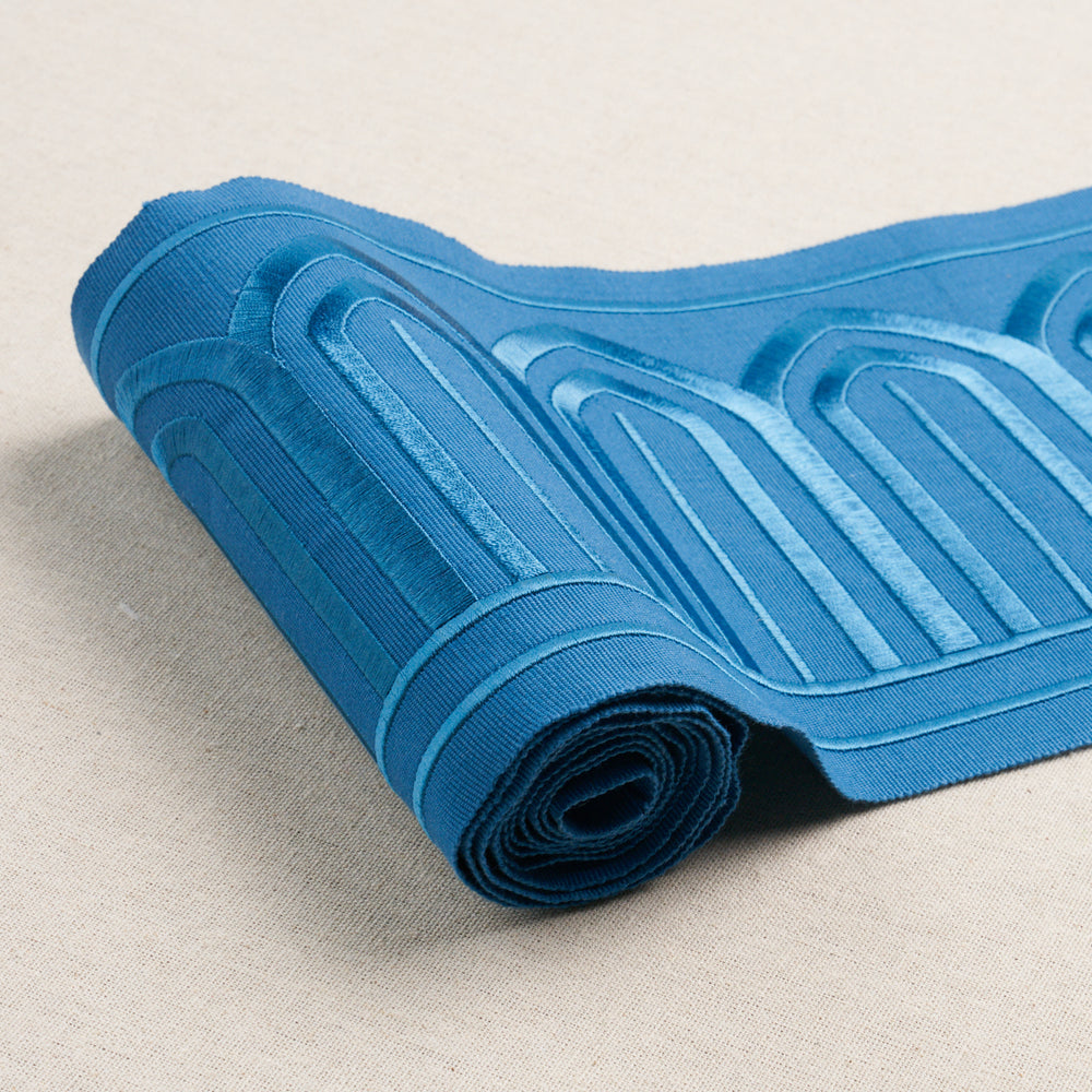 ARCHES EMBROIDERED TAPE WIDE | Teal