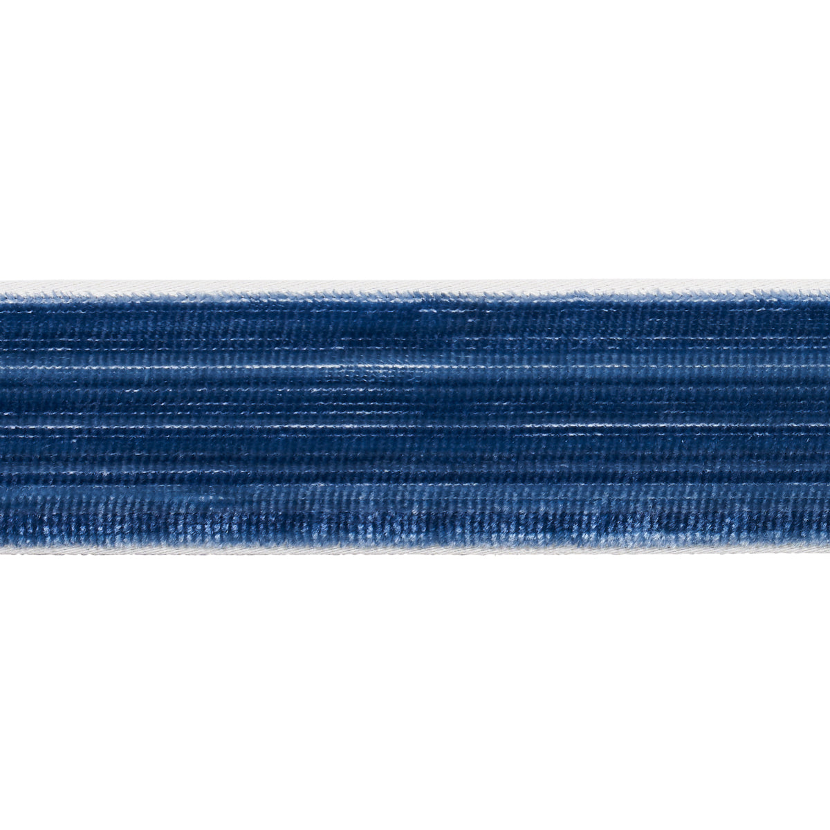 GASPARD VELVET TAPE NARROW | SAPPHIRE