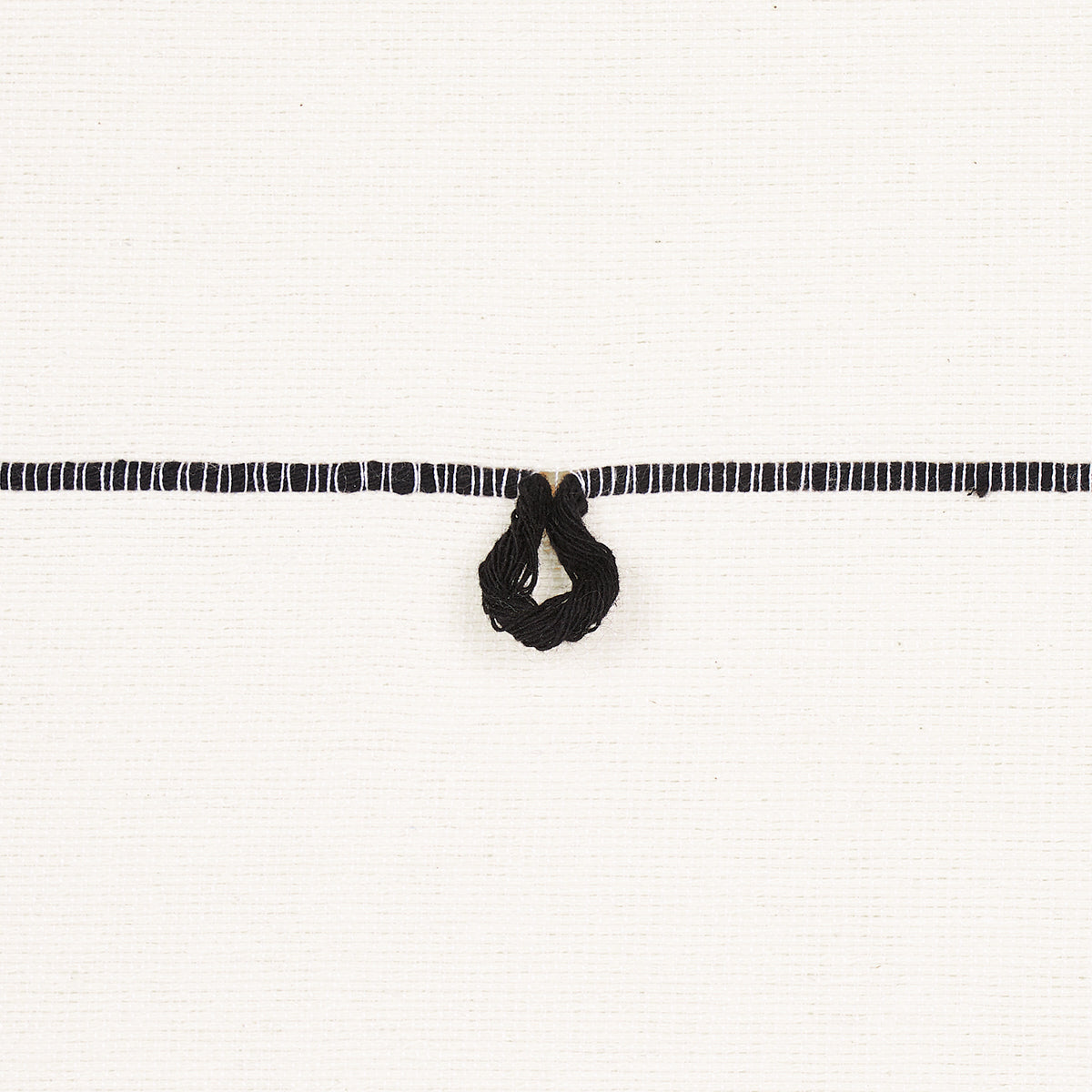 GLOBO KNOTTED HANDWOVEN | Black