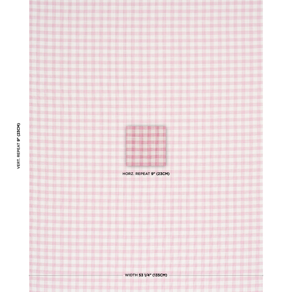 MARTINA PLAID INDOOR/OUTDOOR | Pink