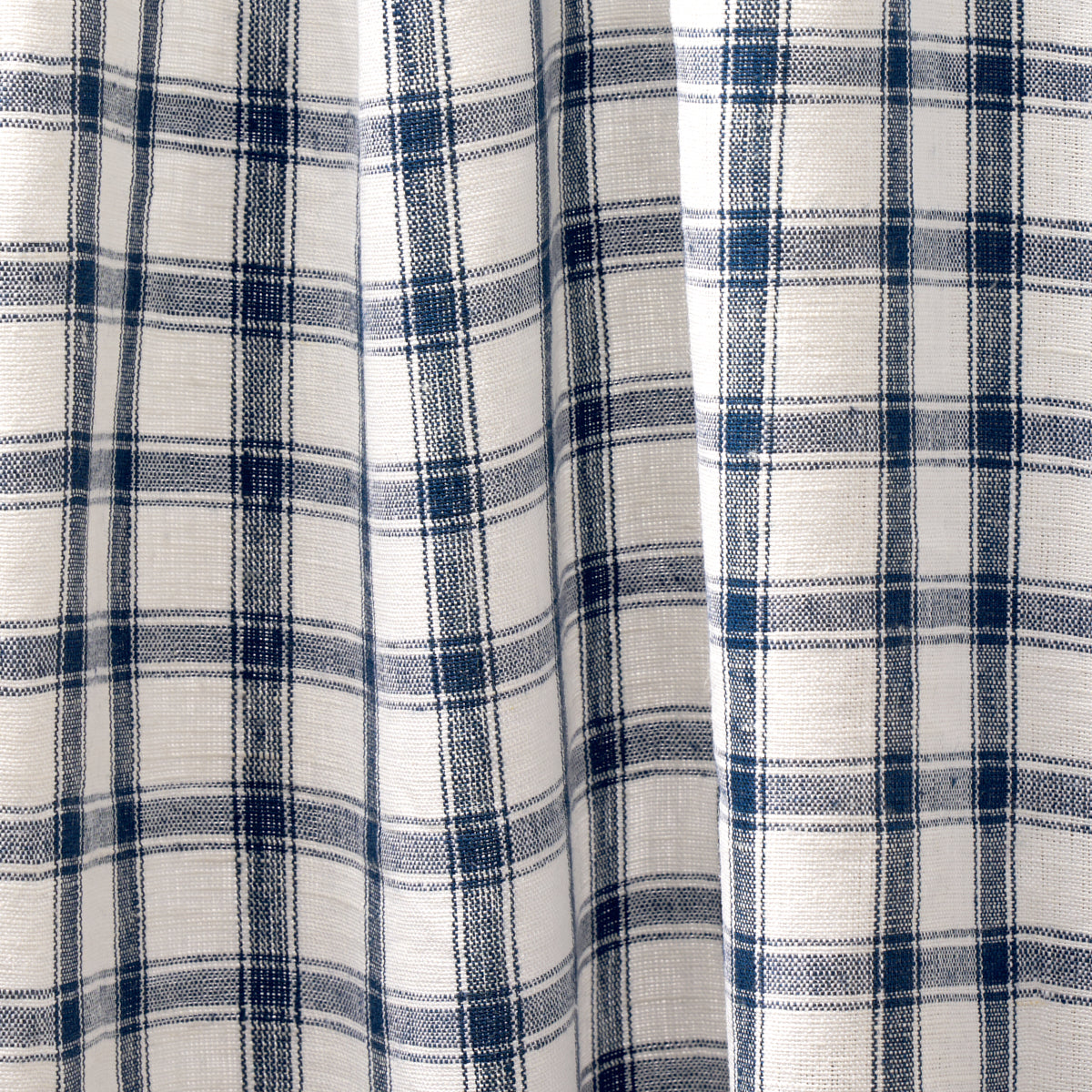 CRAWFORD LINEN CHECK | Indigo