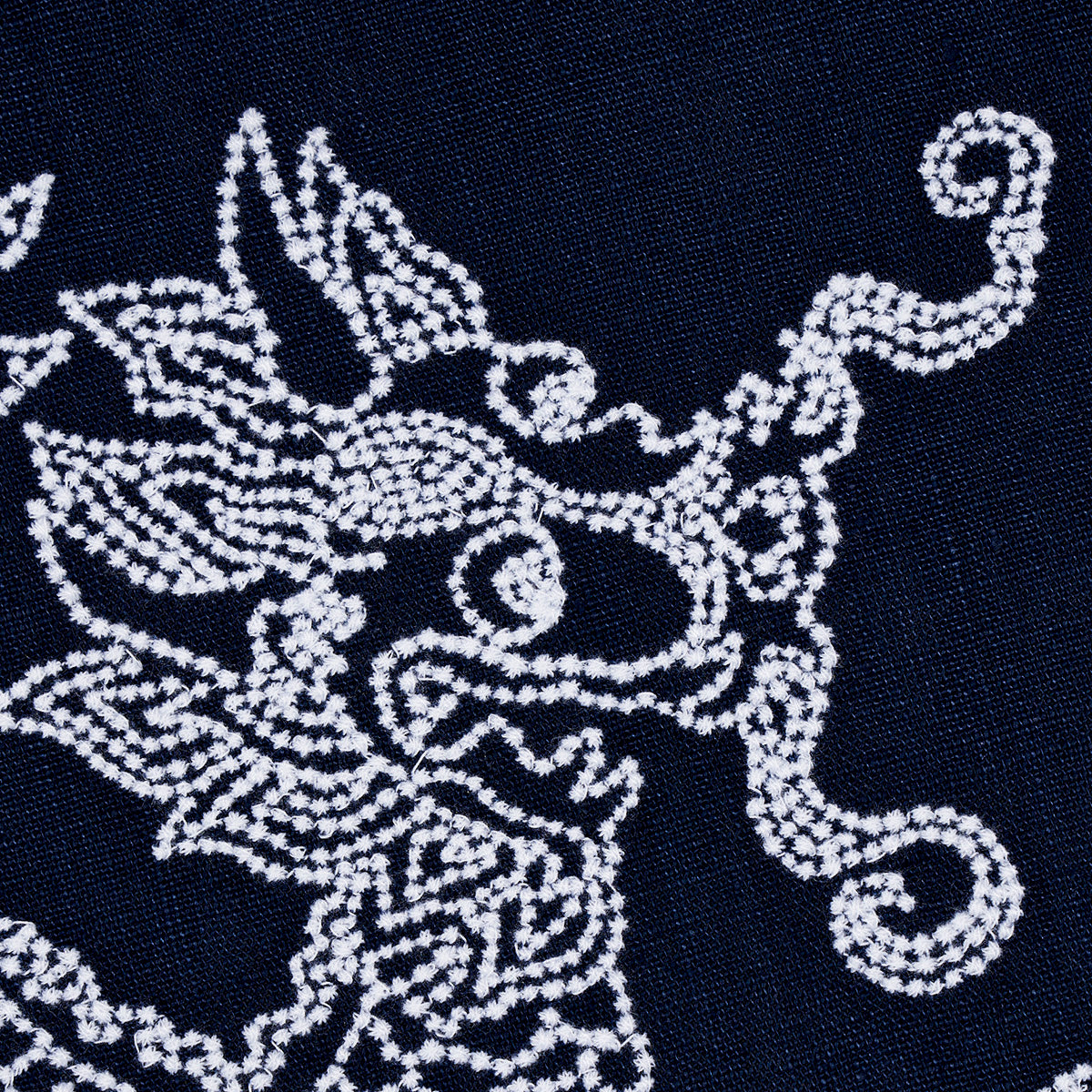 DRAGON EMBROIDERY | Navy