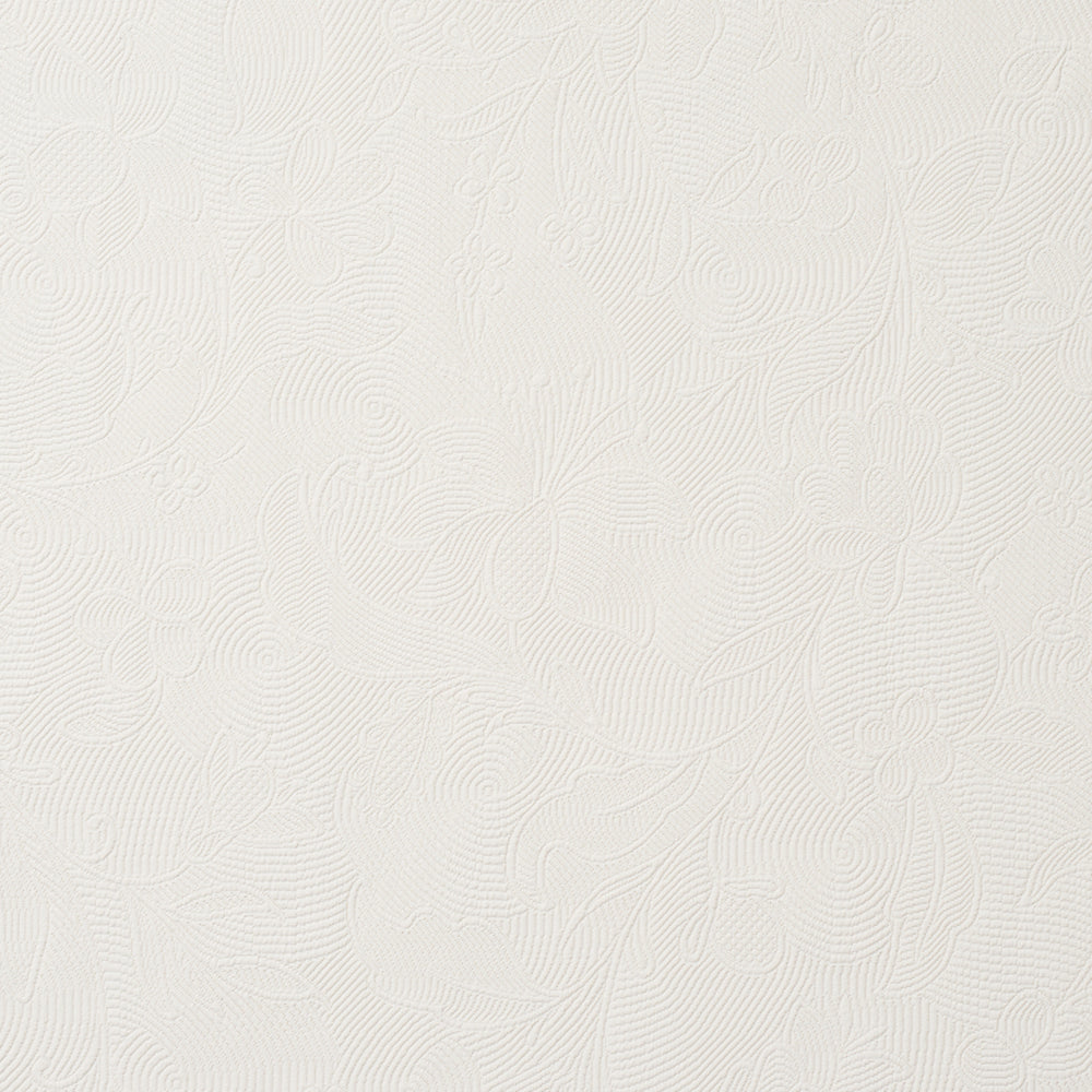 QUILTED SCROLL MATELASSÉ | Ivory