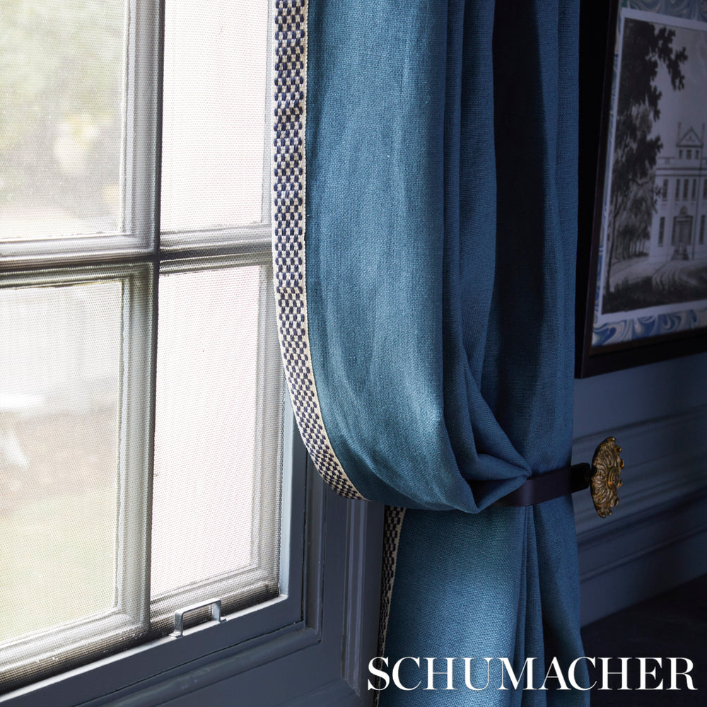 CRAWFORD CHECK TAPE MEDIUM | Indigo