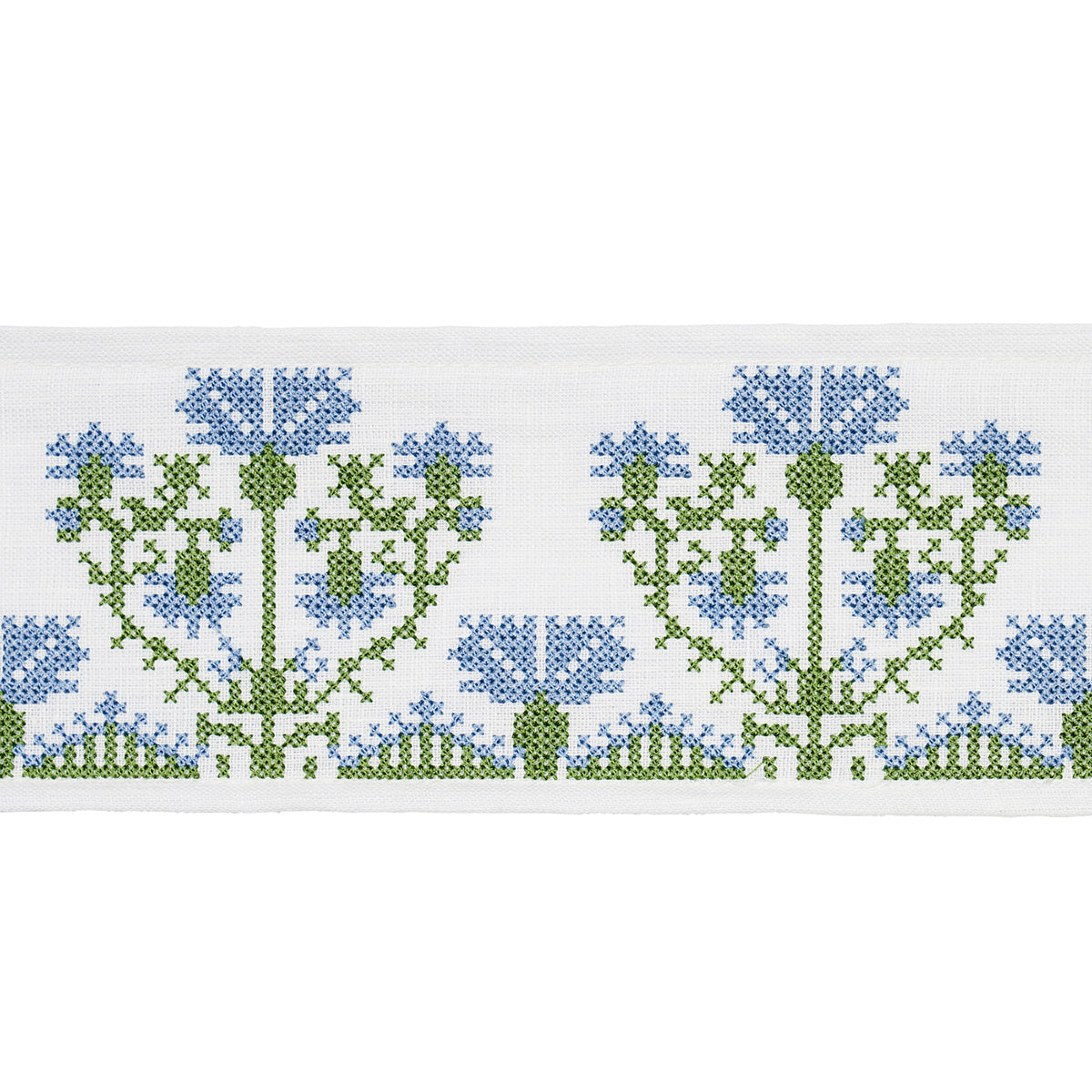 CUSTIS EMBROIDERED TAPE | CHESAPEAKE