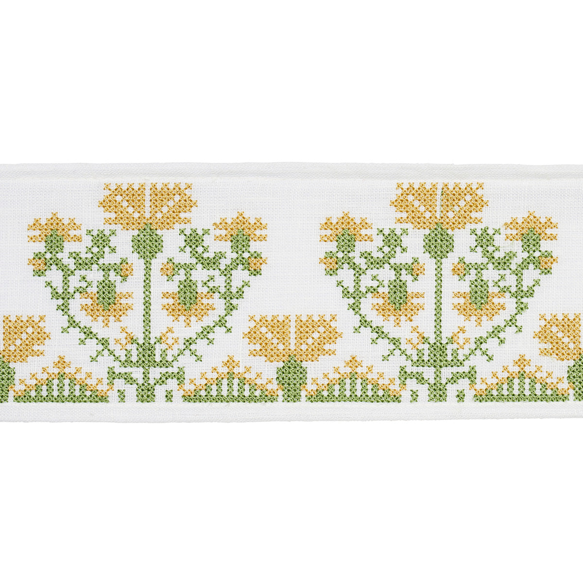 CUSTIS EMBROIDERED TAPE | Marigold