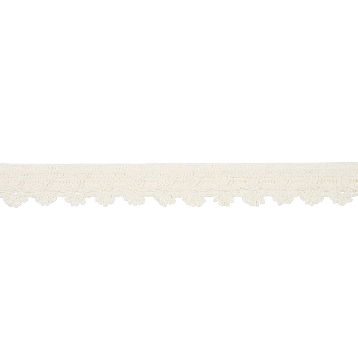 EVELYNE CROCHET TRIM | Ivory