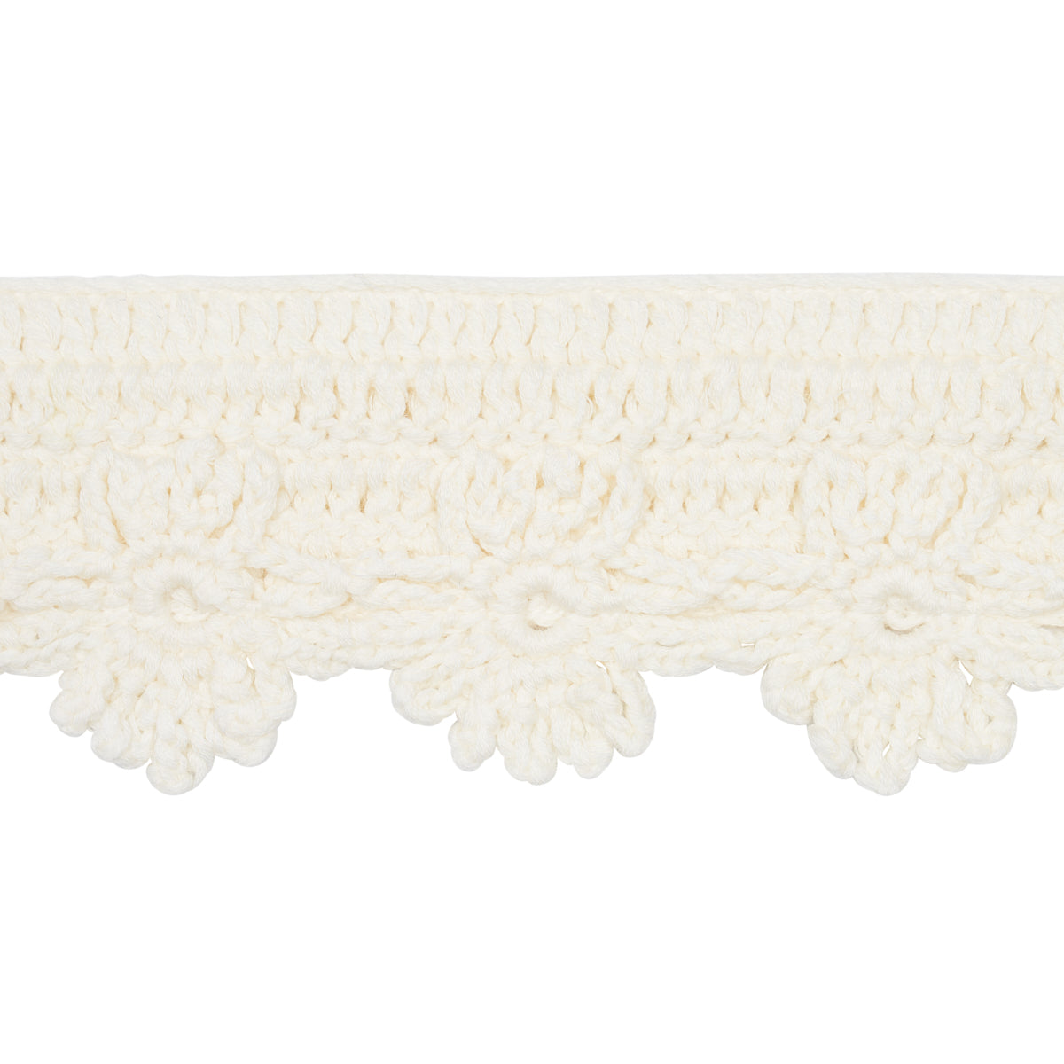 EVELYNE CROCHET TRIM | IVORY