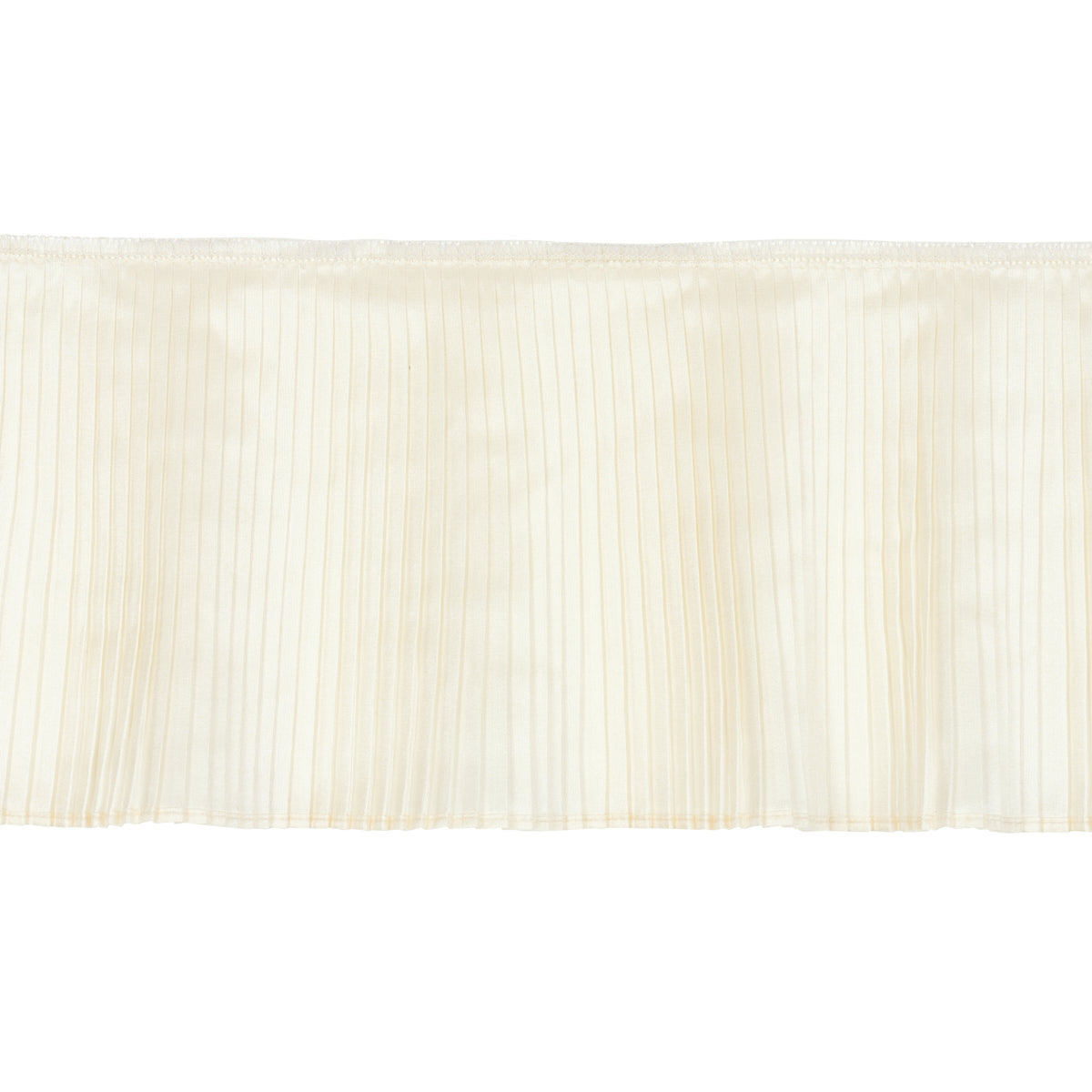 BOTTICELLI SILK RUFFLE TRIM | BONE