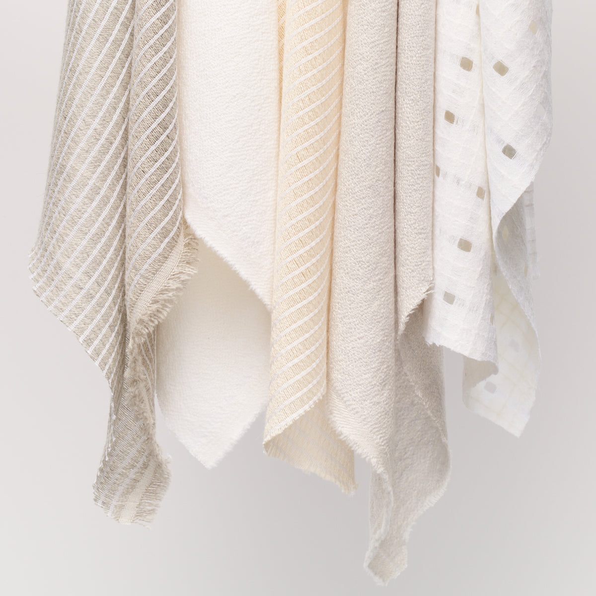 HENRI WOOL MOHAIR SHEER | IVORY