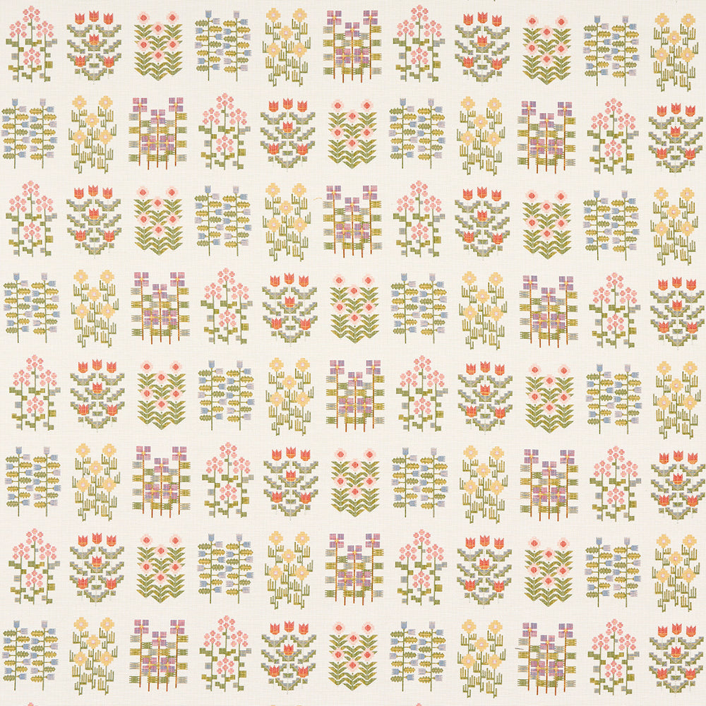 ANNIKA FLORAL TAPESTRY | Multi On Ivory