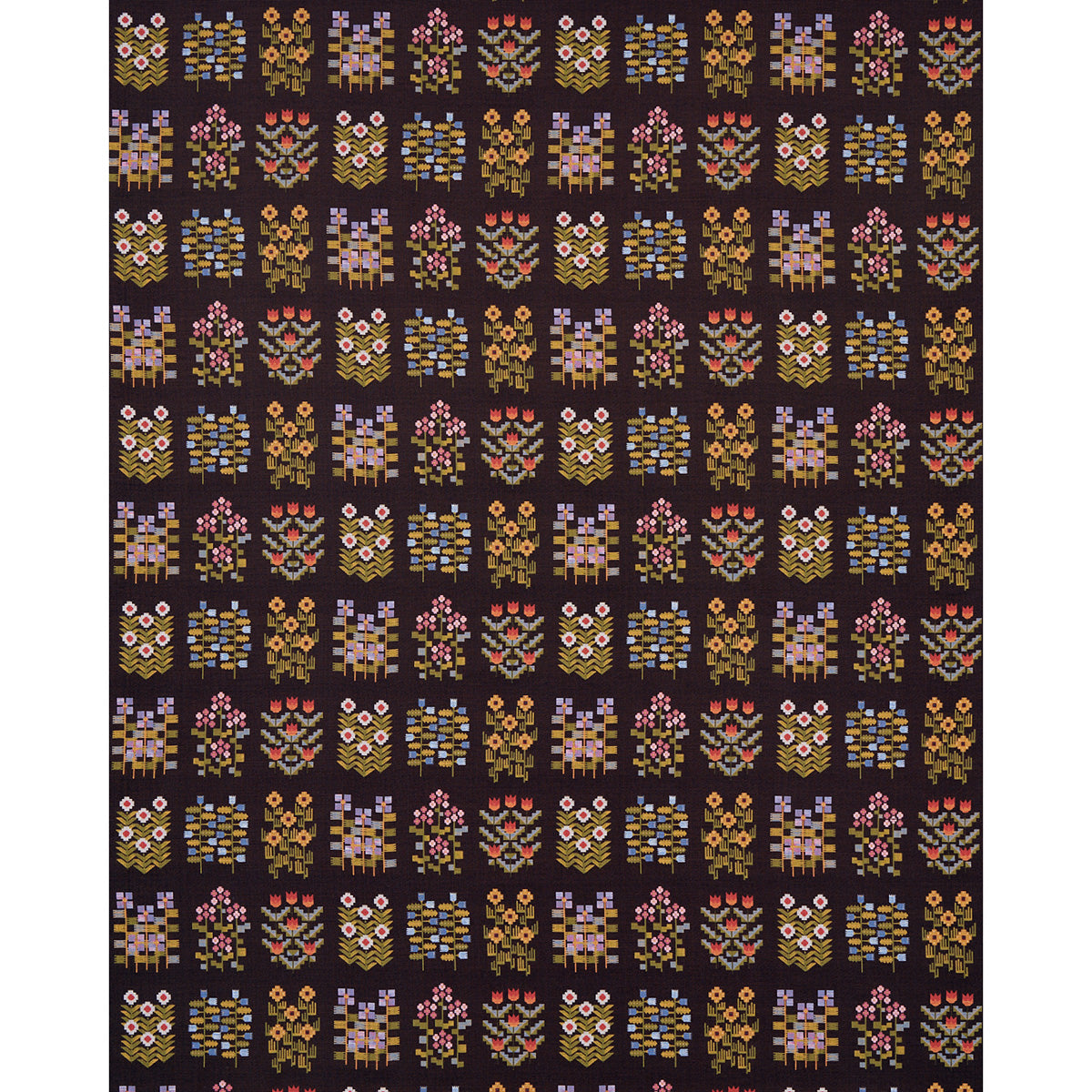 ANNIKA FLORAL TAPESTRY | MULTI ON ESPRESSO