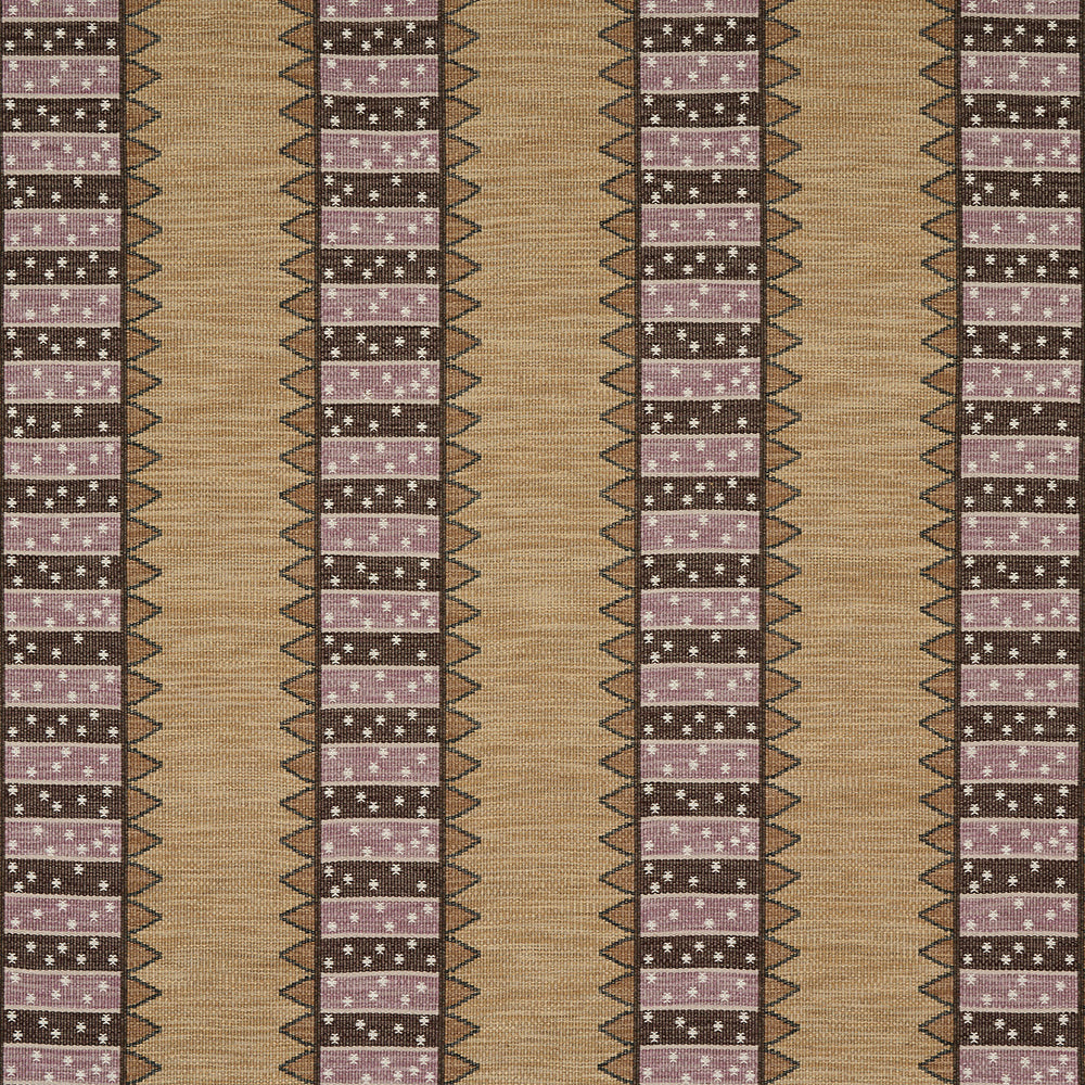 NOOR KILIM STRIPE | Aubergine