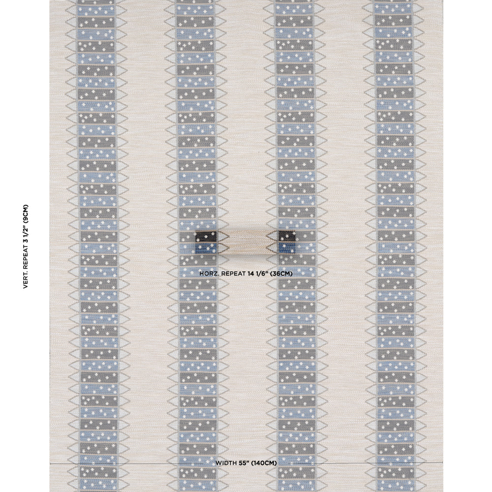 NOOR KILIM STRIPE | Indigo