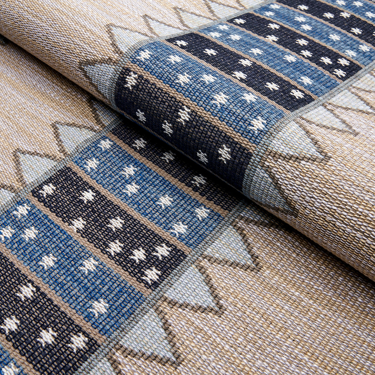 NOOR KILIM STRIPE | INDIGO