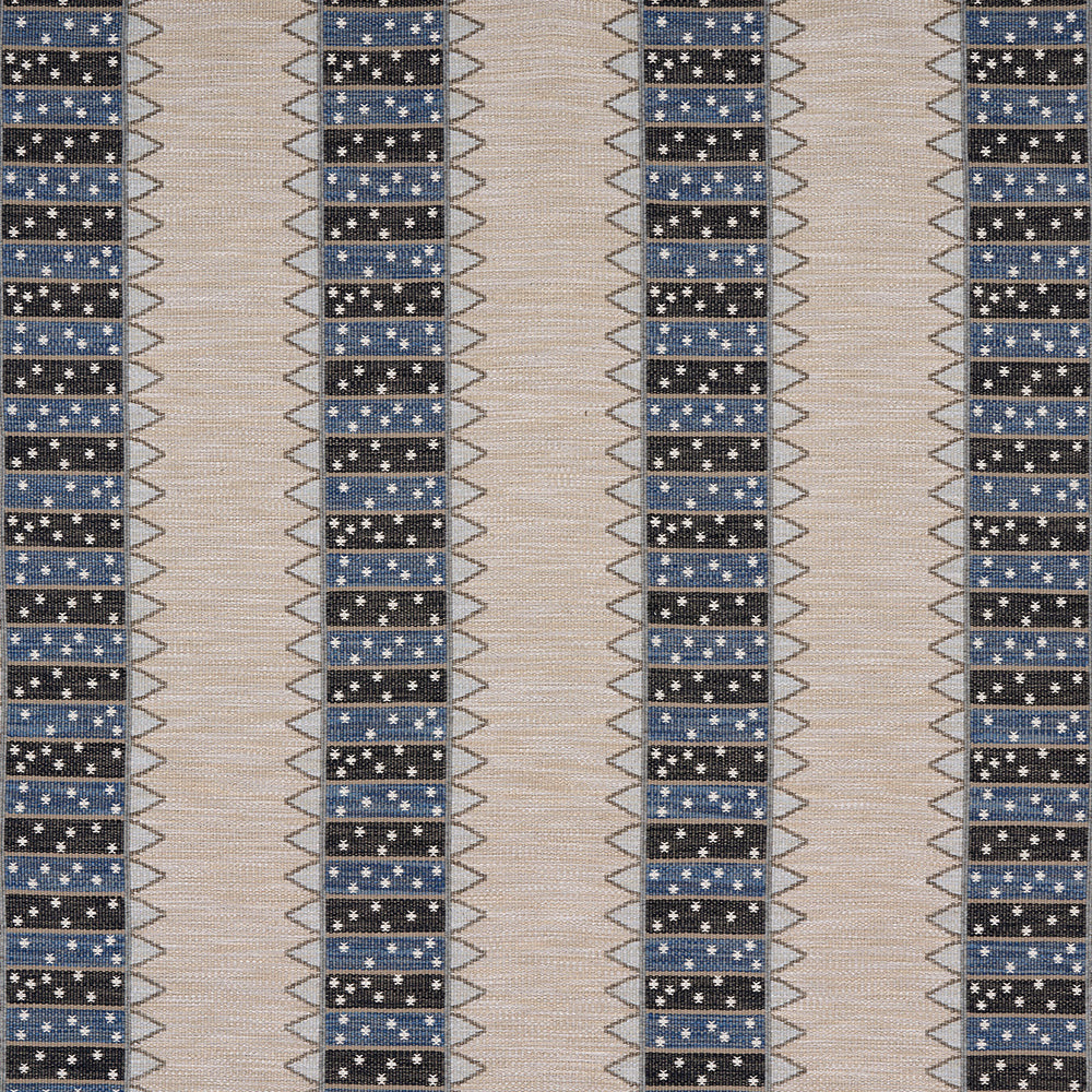 NOOR KILIM STRIPE | Indigo