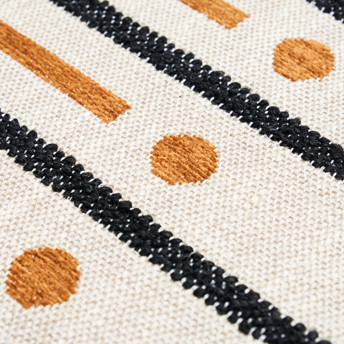 SERAPO RUSTIC WEAVE | CARBON & OCHRE