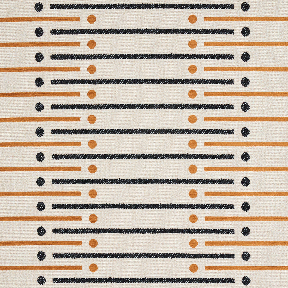 SERAPO RUSTIC WEAVE | Carbon & Ochre