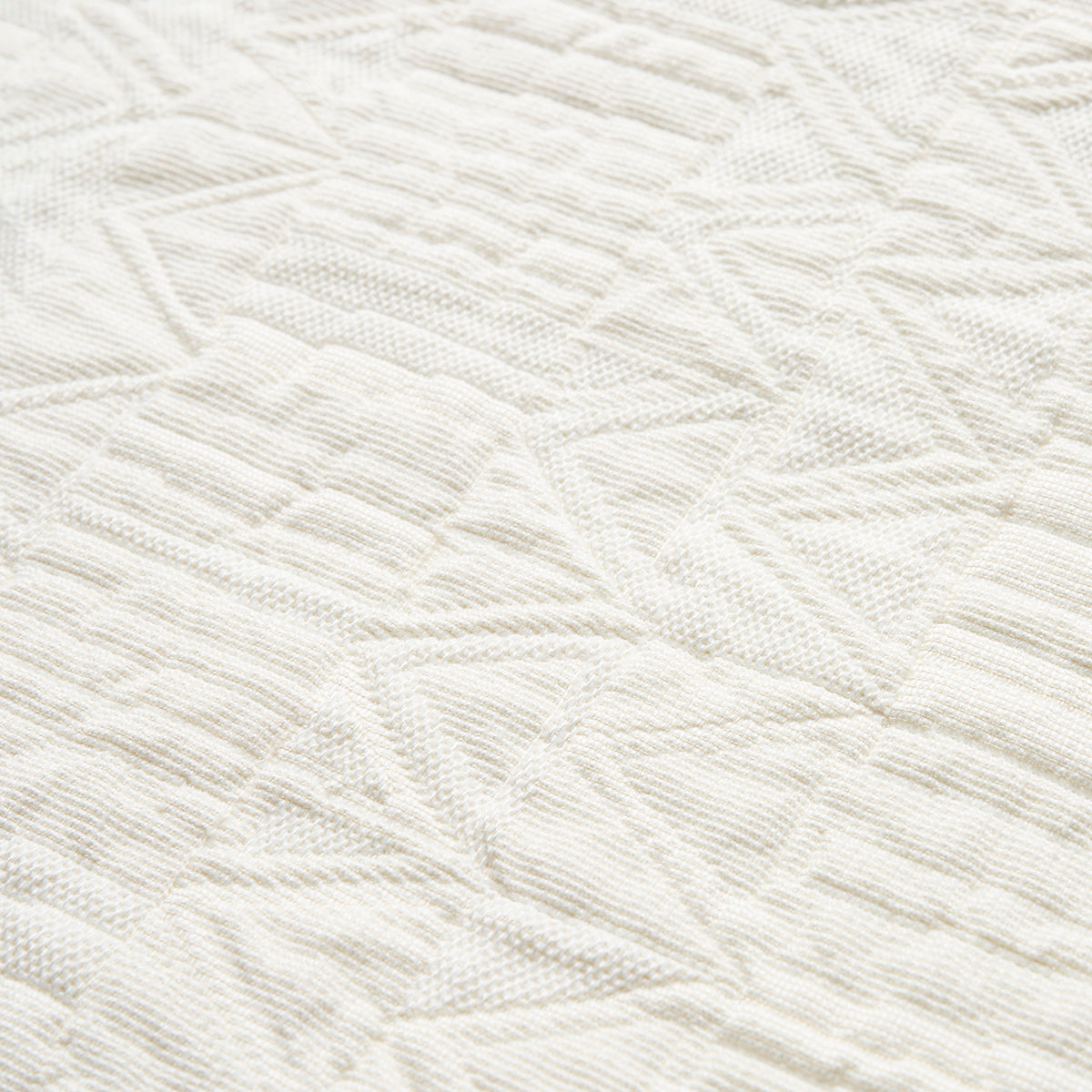 BIZANTINO QUILTED WEAVE | Ivory