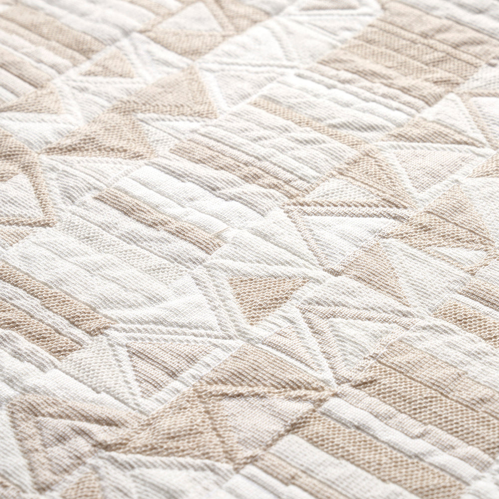 BIZANTINO QUILTED WEAVE | Natural