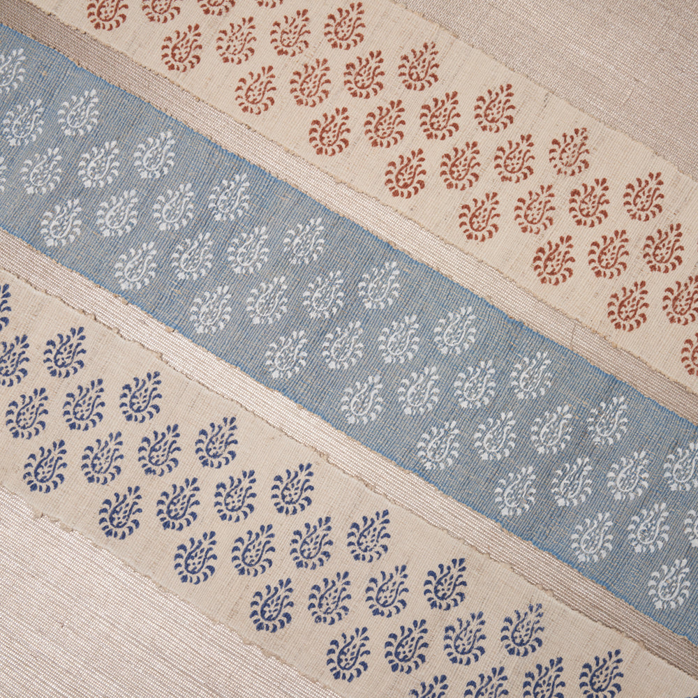 LEILA HAND BLOCK MATKA TAPE | Sienna