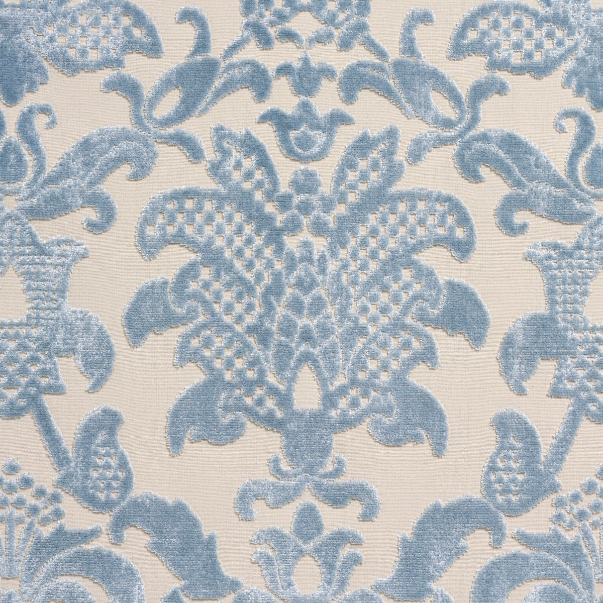 LIMBOURG DAMASK VELVET | Sky