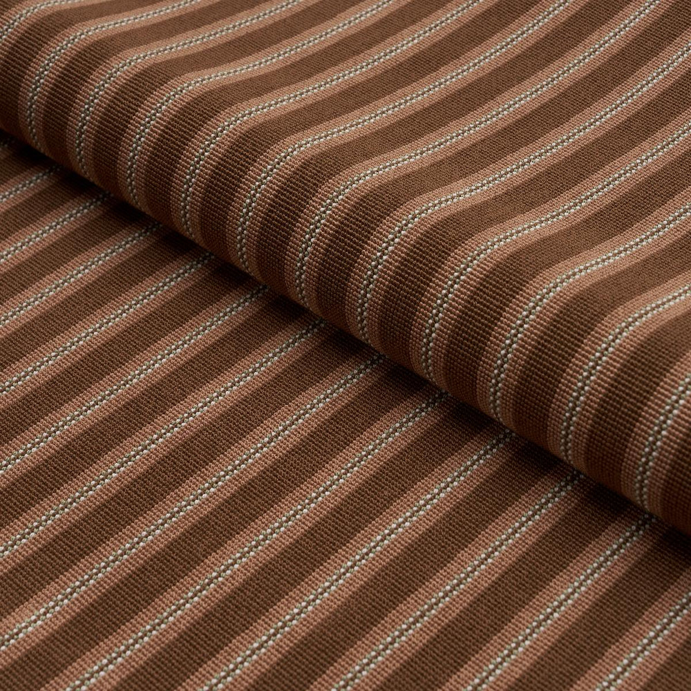 Benson Stripe Épinglé | Chestnut Rose