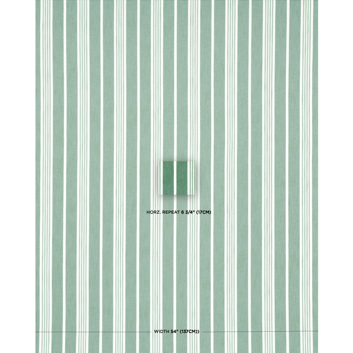 HAMPTON STRIPE INDOOR/OUTDOOR | Emerald