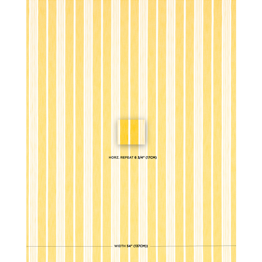 HAMPTON STRIPE INDOOR/OUTDOOR | Canary