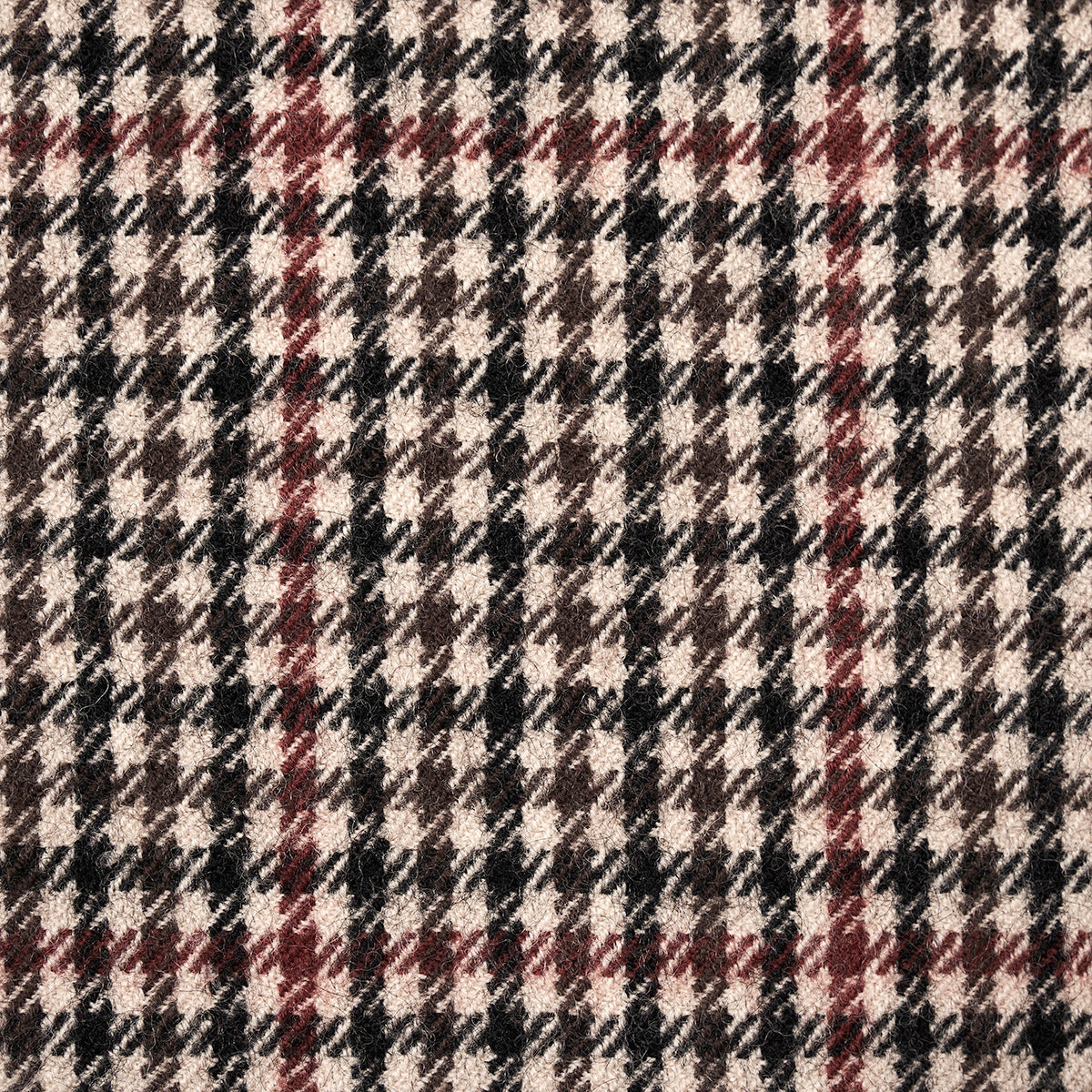 ALDRIDGE WOOL HOUNDSTOOTH | Brown