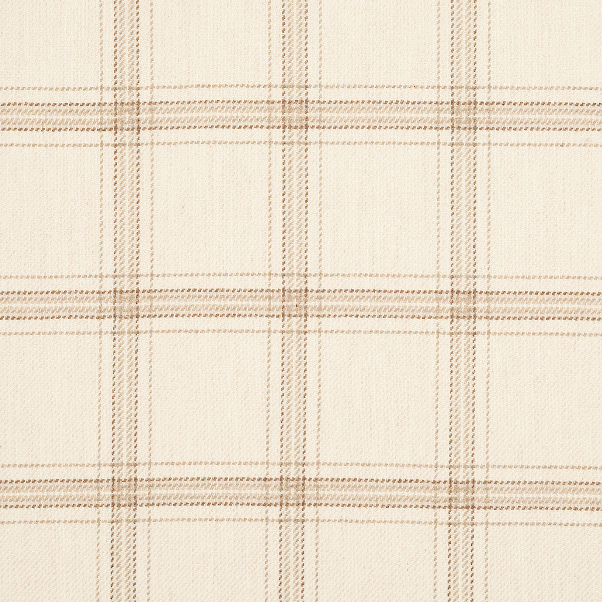 BLACKBURN MERINO PLAID | Ivory